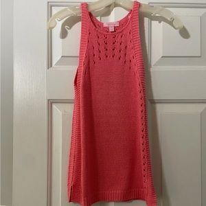 Preowned Pink Lilly Pulitzer Pink Swearer-XXS